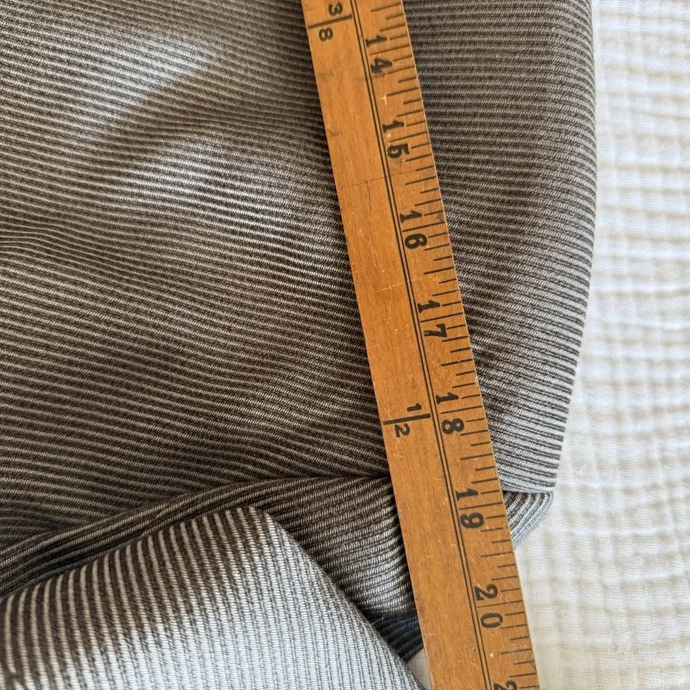 Hugo Boss Suit Jacket Mens 42R Brown Stripe Wool Notch Lapel Turkey Business